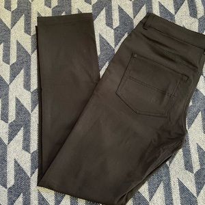 Western rise At pant slim